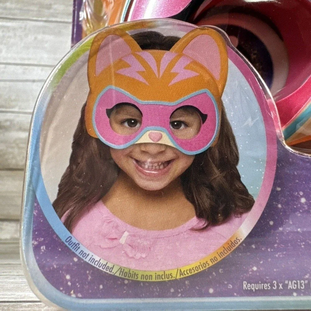 Disney Junior SuperKitties GINNY Kitten Hero Mask With Sounds & Phrases - NIB